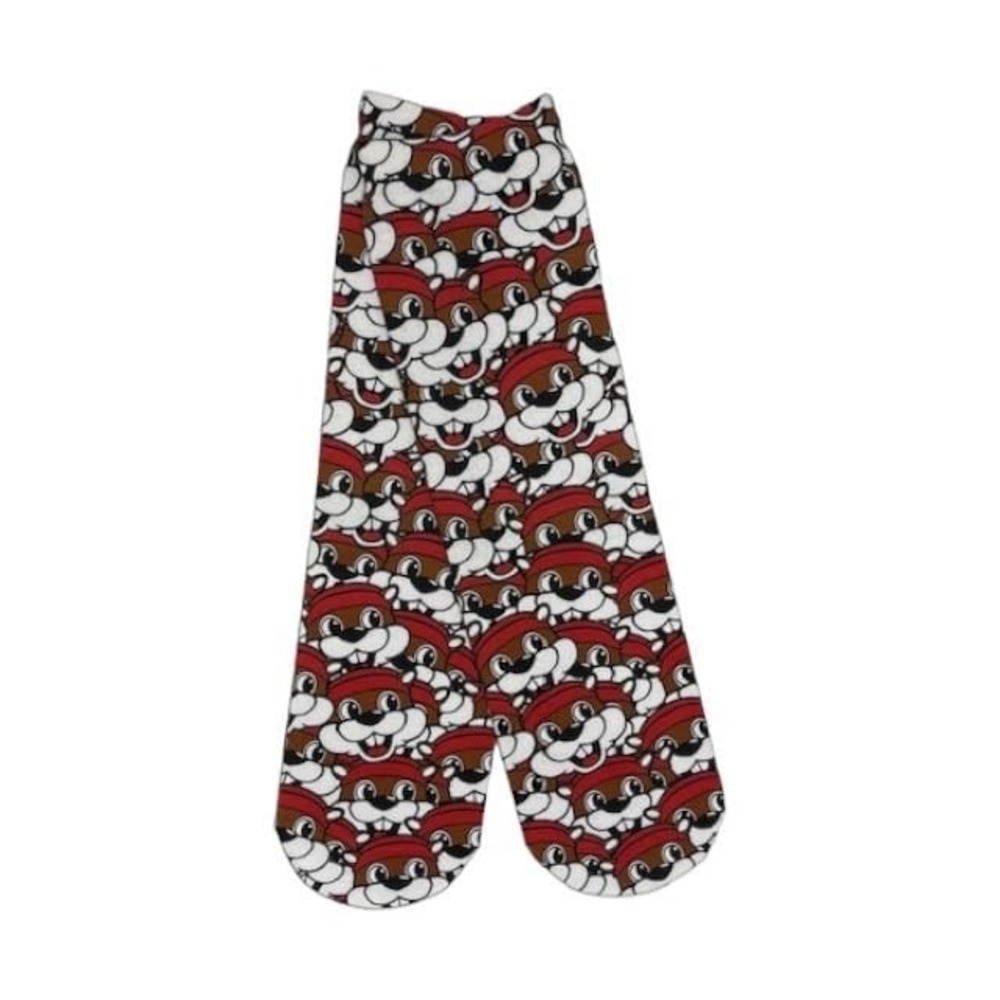 Buc-ee's Unisex Face & Smiley Socks Set - Cute, Funny Graphic Novelty Socks